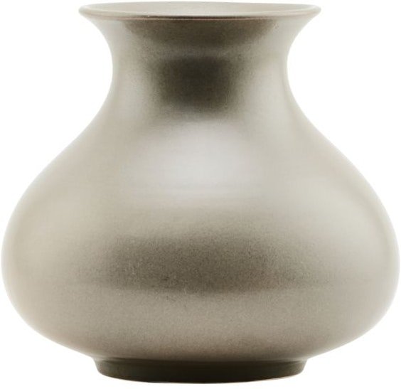 På billedet ser du Santa Fe, Vase fra brandet House Doctor i en størrelse D: 25 cm. x H: 23 cm. i farven Skallet mudder
