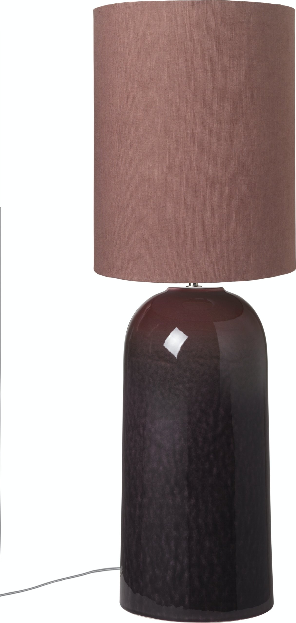 På billedet ser du Asla, Lampe med Lampeskærm fra brandet Cozy Living i en størrelse D: 28 cm. x H: 100 cm. i farven Multifarvet