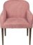 På billedet ser du variationen Gotland, Spisebordsstol, Stof fra brandet Cozy Living i en størrelse H: 84 cm. x B: 53 cm. i farven Rosa