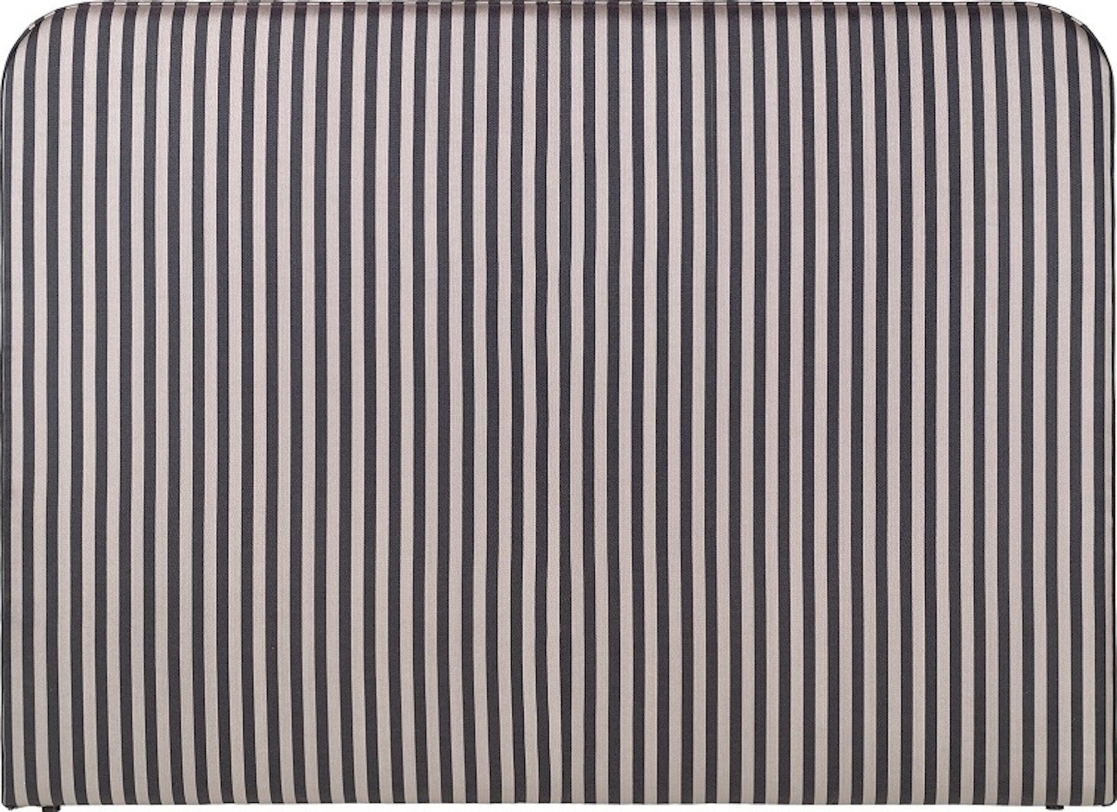 På billedet ser du Effie, Sengegavl fra brandet Cozy Living i en størrelse H: 130 cm. x B: 7 cm. x L: 180 cm. i farven Sort/hvid