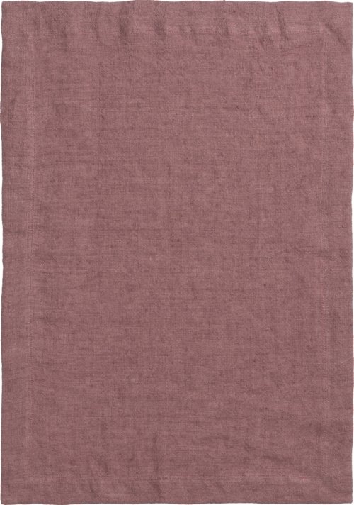 På billedet ser du variationen Skagen, Dækkeserviet, Linned fra brandet Cozy Living i en størrelse B: 35 cm. x L: 50 cm. i farven Lys rød