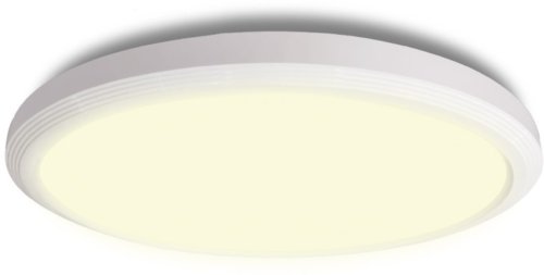 På billedet ser du variationen Ultra, Loftslampe fra brandet Halo Design i en størrelse D: 24 cm. x H: 2,3 cm. i farven Hvid