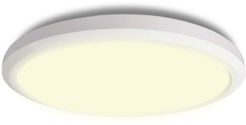 På billedet ser du variationen Ultra, Loftslampe fra brandet Halo Design i en størrelse D: 30 cm. x H: 2,3 cm. i farven Hvid