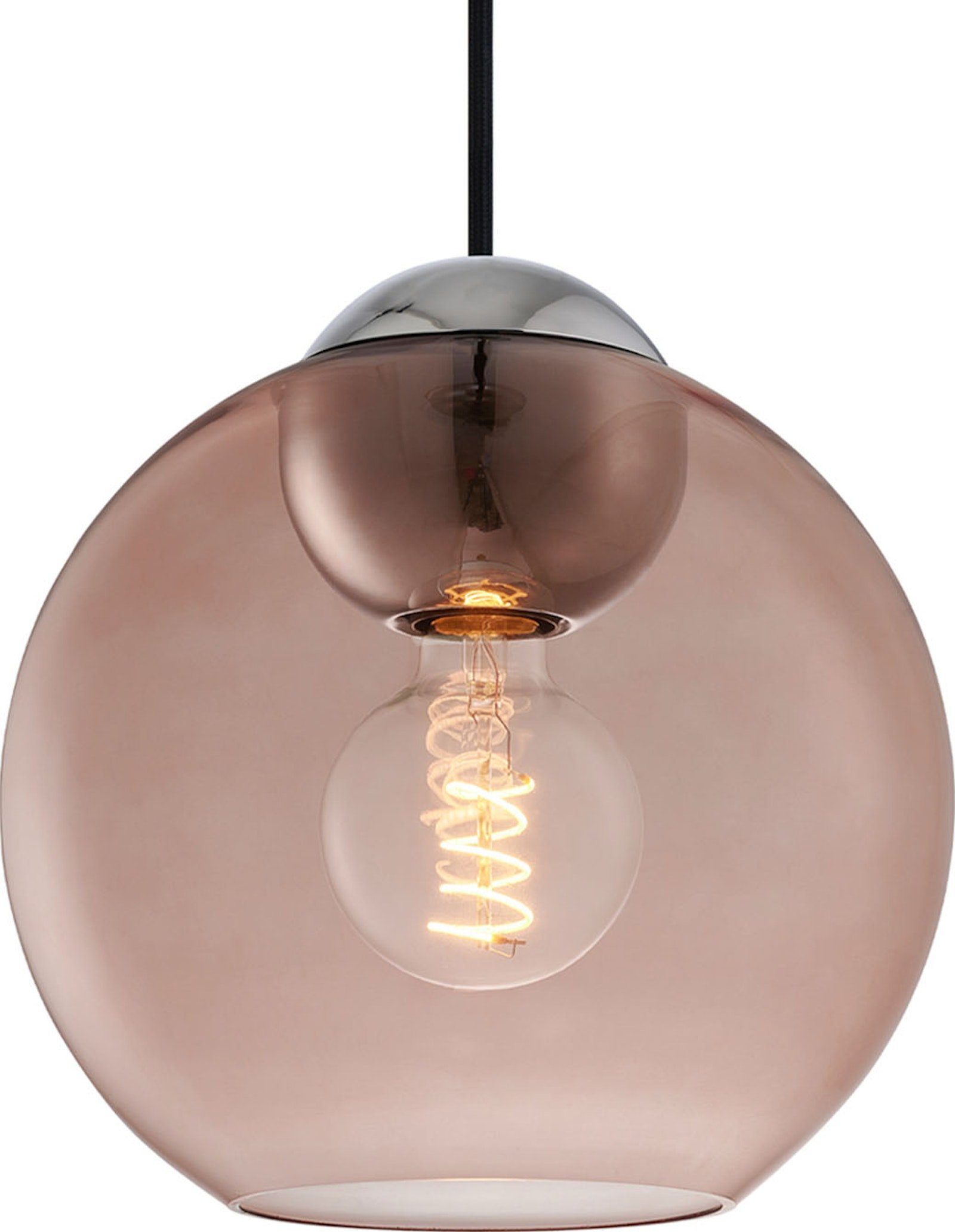 Bubbles, Pendel lampe, E27, 60W by Halo Design (D: 24 cm. x H: 25 cm., Rose)