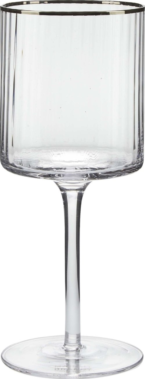 På billedet ser du variationen Josephine, Hvidvinsglas, Glas fra brandet Margit Brandt i en størrelse D: 8 cm. x H: 20 cm. i farven Klar/Sølv