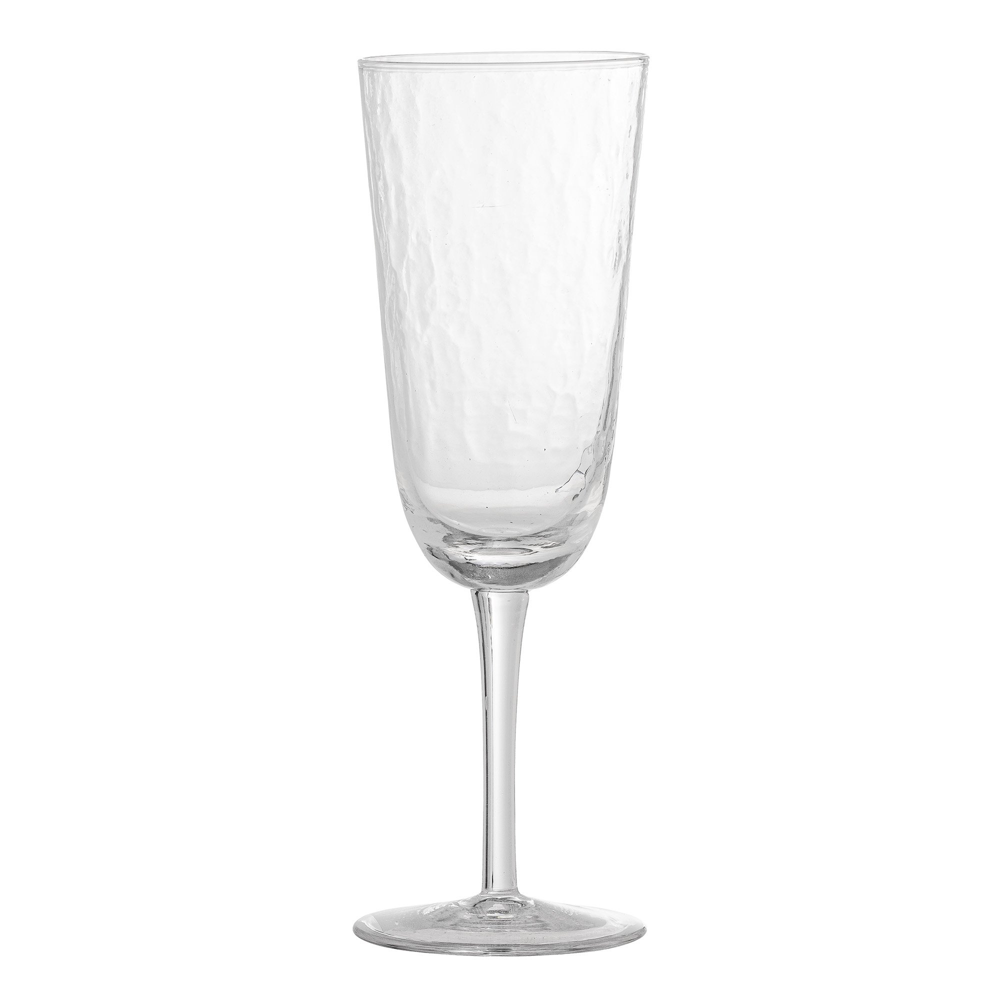 Asali, Champagneglas, Klar, Glas, sæt á 4 stk. by Bloomingville (D: 6,5 cm. x H: 21 cm., Klar)
