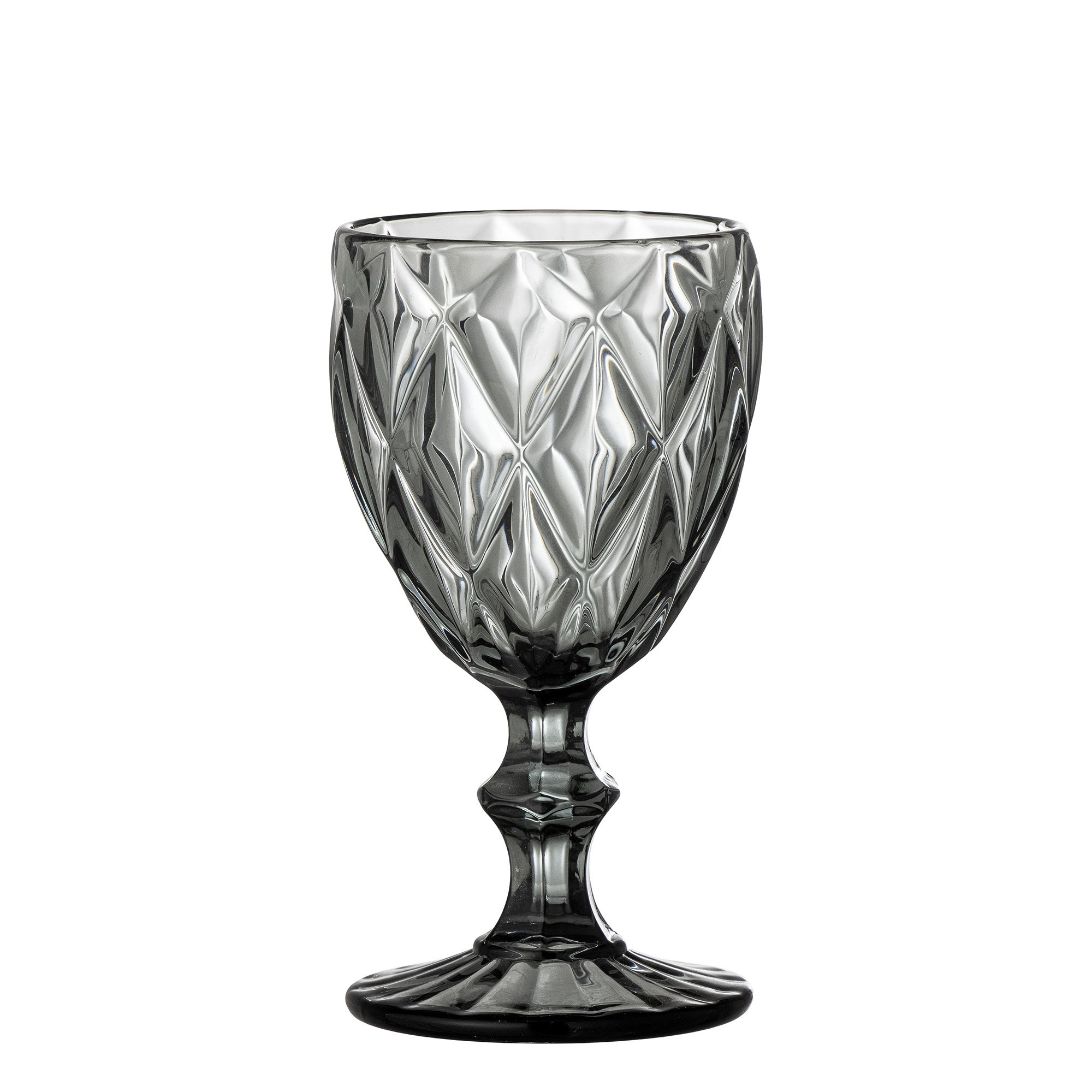 Asana, Vinglas, Glas by Creative Collection (D: 9 cm. x H: 17 cm., Grå)