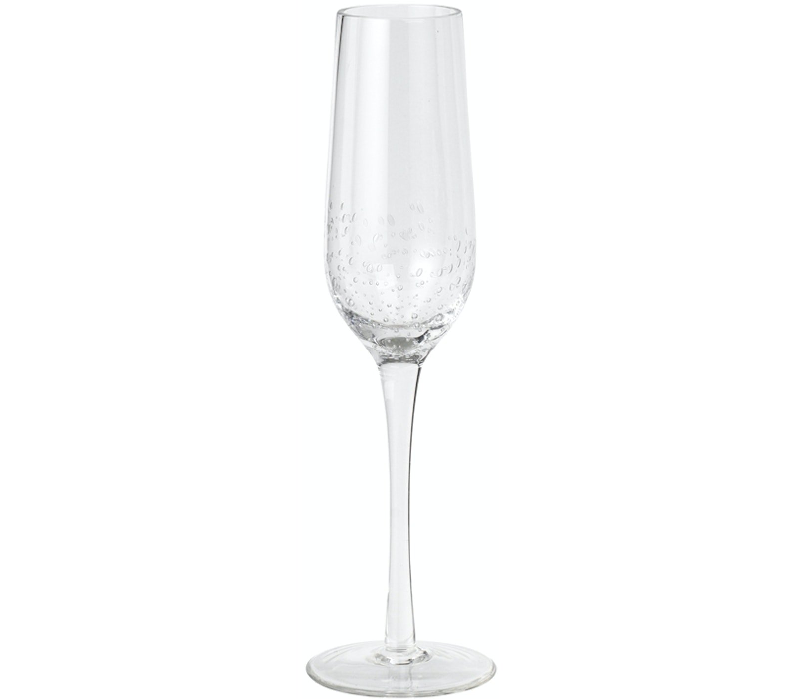 Bubble, Champagneglas, Glas by Broste Copenhagen (D: 7,2 cm. x H: 25 cm., Klar)