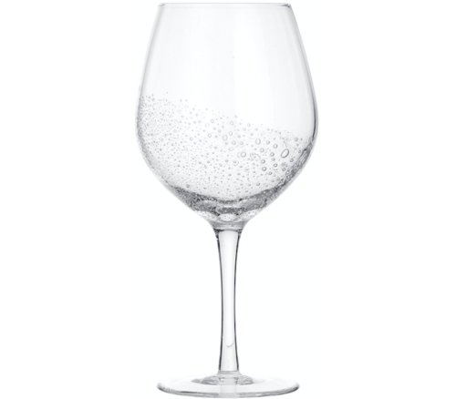 På billedet ser du variationen Bubble, Rødvinsglas, Glas fra brandet Broste Copenhagen i en størrelse D: 10,4 cm. x H: 21,7 cm. i farven Klar