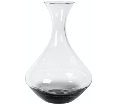 På billedet ser du variationen Smoke, Karaffel, Glas fra brandet Broste Copenhagen i en størrelse D: 17,7 cm. x H: 25 cm. i farven Klar/grå