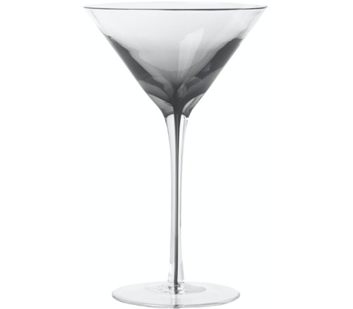 På billedet ser du variationen Smoke, Martiniglas, Glas fra brandet Broste Copenhagen i en størrelse D: 11,5 cm. x H: 18,9 cm. i farven Klar/grå