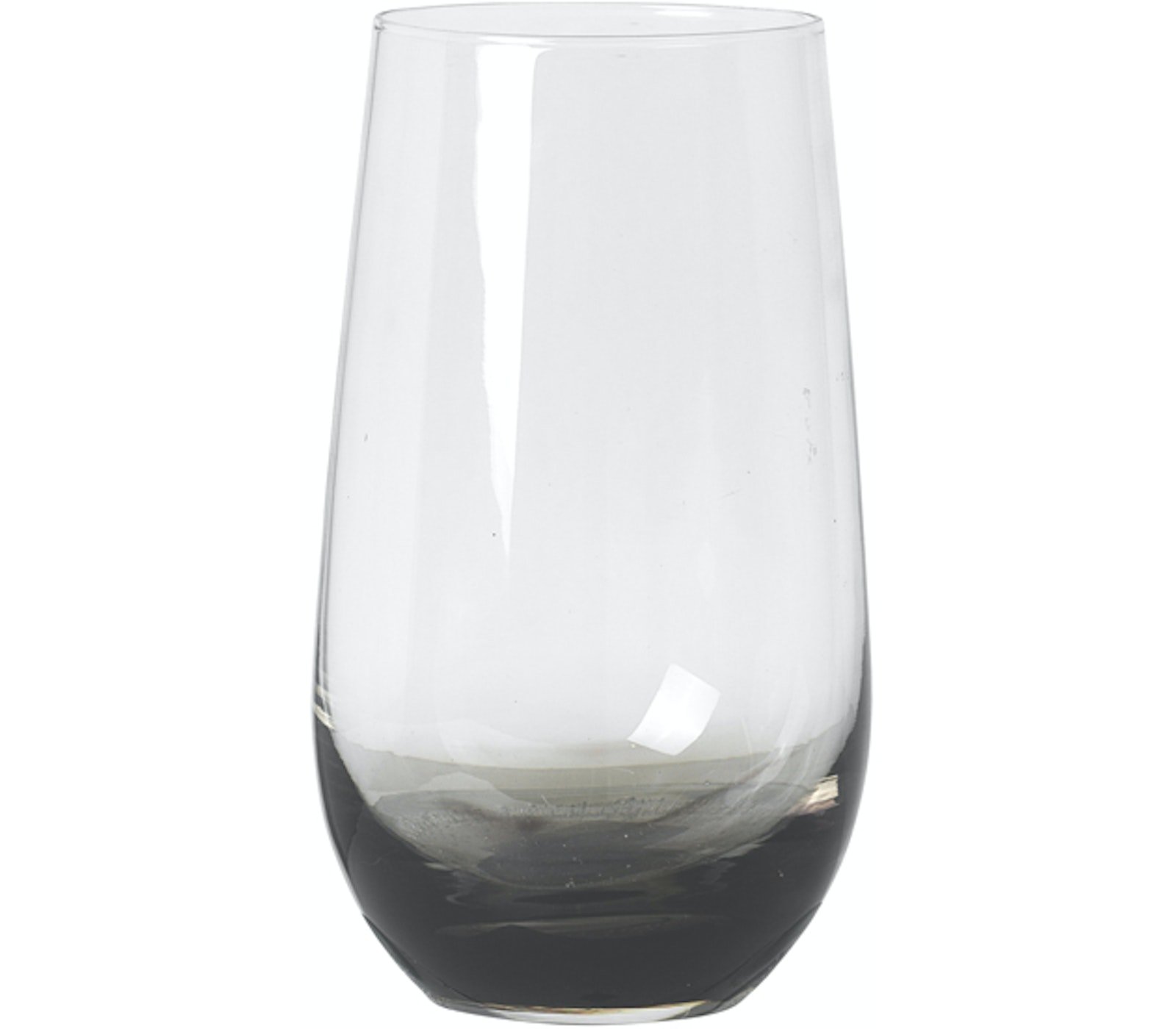 På billedet ser du variationen Smoke, Drikkeglas, Glas fra brandet Broste Copenhagen i en størrelse D: 8,5 cm. x H: 14,9 cm. i farven Klar/grå