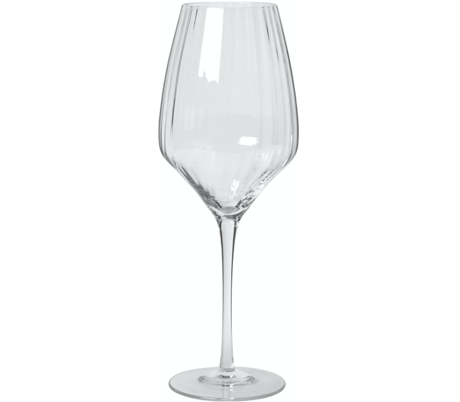 På billedet ser du variationen Sandvig, Rødvinsglas, Glas fra brandet Broste Copenhagen i en størrelse D: 9,4 cm. x H: 26 cm. i farven Klar