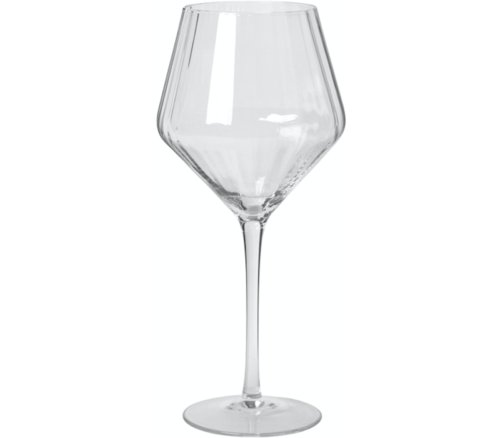 På billedet ser du variationen Sandvig, Vinglas, Glas fra brandet Broste Copenhagen i en størrelse D: 11,2 cm. x H: 23,4 cm. i farven Klar