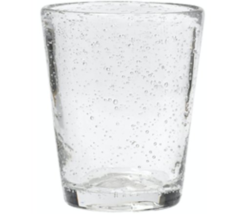 På billedet ser du variationen Bubble, Drikkeglas, Glas fra brandet Broste Copenhagen i en størrelse D: 8 cm. x H: 10 cm. i farven Klar