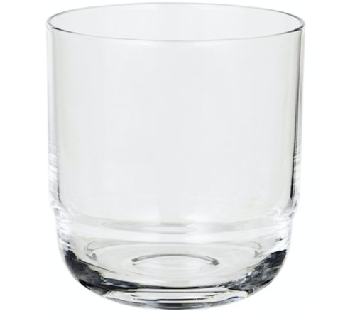 På billedet ser du variationen Nordic bistro, Drikkeglas, Glas fra brandet Broste Copenhagen i en størrelse D: 7,7 cm. x H: 8,5 cm. i farven Klar