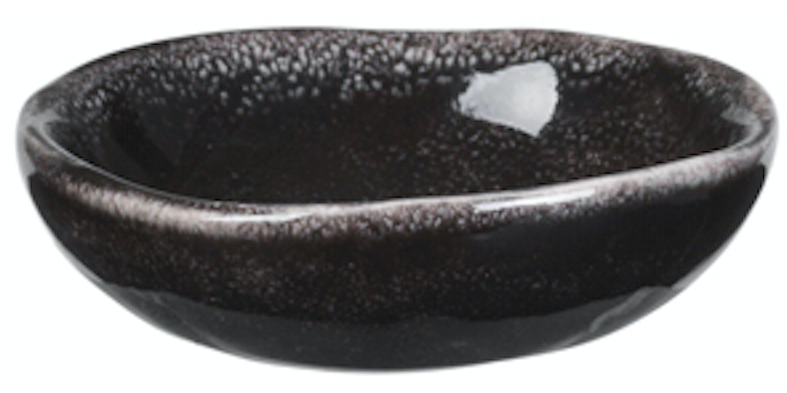 På billedet ser du variationen Nordic coal, Smørskål, Stentøj fra brandet Broste Copenhagen i en størrelse D: 7 cm. x H: 2 cm. i farven Sort