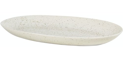 På billedet ser du variationen Nordic vanilla, Fad, Stentøj fra brandet Broste Copenhagen i en størrelse H: 3 cm. x B: 17 cm. x L: 30 cm. i farven Creme
