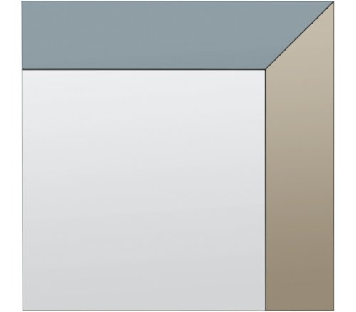 På billedet ser du variationen Trio, Spejl fra brandet Broste Copenhagen i en størrelse B: 70 cm. x L: 70 cm. i farven Multifarve