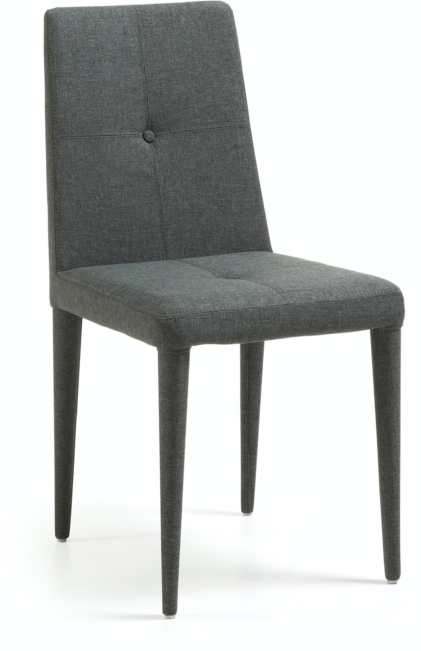 På billedet ser du Cust, Spisebordsstol, PU-læder fra brandet LaForma i en størrelse H: 88 cm. x B: 44 cm. x D: 55 cm. i farven Grå