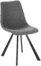 På billedet ser du variationen Alve, Spisebordsstol, Stof fra brandet LaForma i en størrelse H: 83 cm. x B: 46 cm. x D: 60 cm. i farven Grå/sort