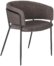 På billedet ser du variationen Runnie, Spisebordsstol, Stof fra brandet LaForma i en størrelse H: 73 cm. x B: 58 cm. x D: 58 cm. i farven Grå