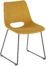 På billedet ser du variationen Zahara, Spisebordsstol, Stof fra brandet LaForma i en størrelse H: 78 cm. x B: 49 cm. x L: 55 cm. i farven Sennepsgul/sort