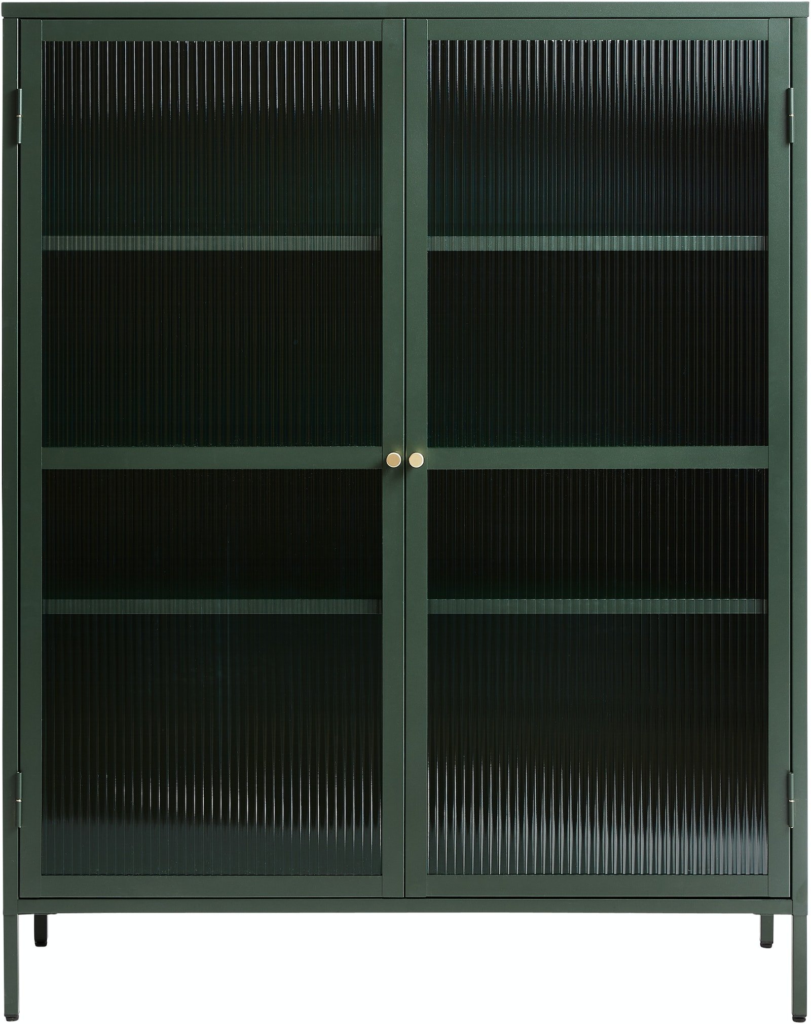 På billedet ser du variationen Bronco, Vitrineskab, glas fra brandet Unique Furniture i en størrelse H: 140 cm. x B: 110,9 cm. x L: 40,3 cm. i farven Grøn