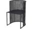 På billedet ser du variationen Bauhaus, Spisebordsstol fra brandet Kristina Dam i en størrelse H: 77 cm. x B: 53 cm. x L: 51 cm. i farven Sort