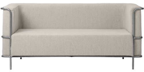 På billedet ser du variationen Modernist, 2-personers sofa fra brandet Kristina Dam i en størrelse H: 70 cm. x B: 77 cm. x L: 164 cm. i farven Beige