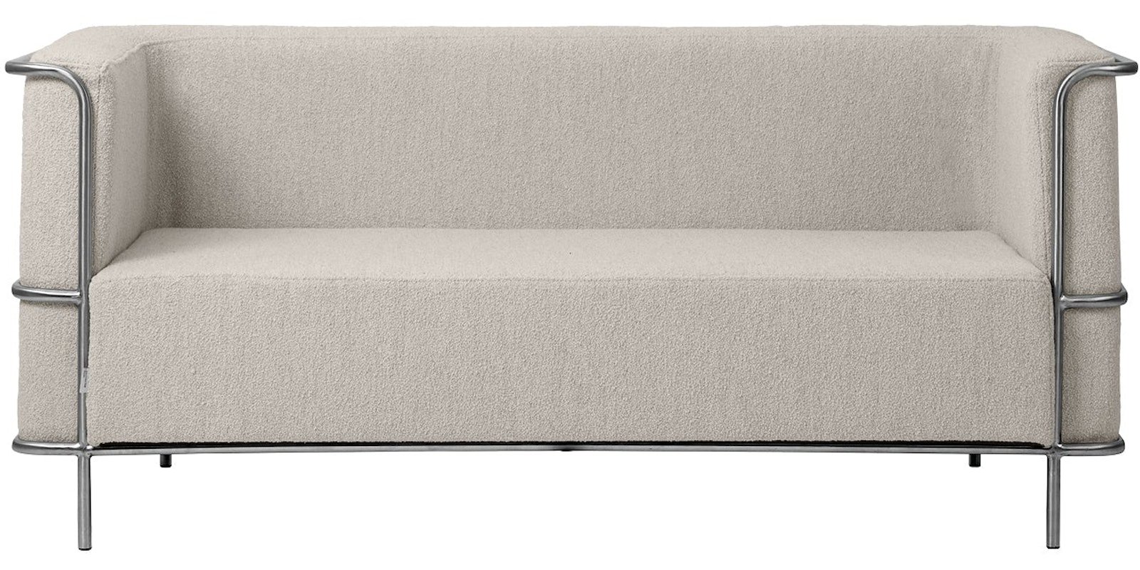 Modernist, 2-personers sofa by Kristina Dam (H: 70 cm. x B: 77 cm. x L: 164 cm., Beige)