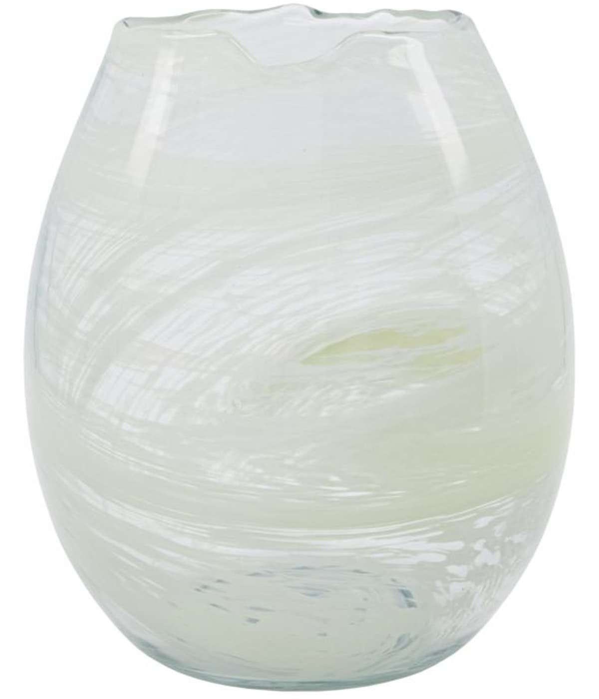 På billedet ser du variationen Jupiter, Vase, Glas fra brandet House Doctor i en størrelse D: 17 cm. x H: 20 cm. i farven Lysegrøn