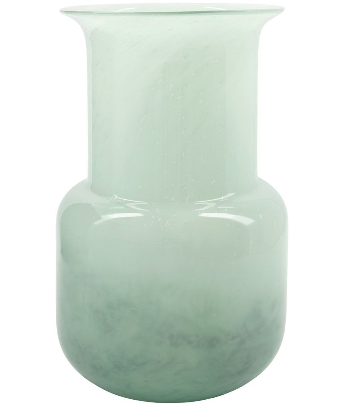 Billede af Mint, Vase, Glas by House Doctor (D: 18 cm. x H: 29 cm., Grøn)
