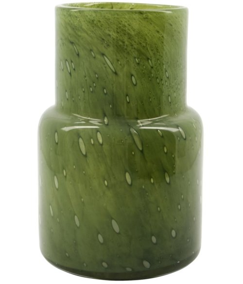 På billedet ser du variationen Bole, Vase, Glas fra brandet House Doctor i en størrelse D: 17,5 cm. x H: 25,5 cm. i farven Mørkegrøn