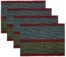 På billedet ser du variationen Serv, Dækkeserviet, Søgræs, polyester, Sæt á 4 stk. fra brandet House Doctor i en størrelse B: 35 cm. x L: 48 cm. i farven Multifarve