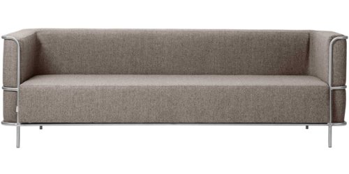 På billedet ser du variationen Modernist, 3-personers sofa, Uld fra brandet Kristina Dam i en størrelse H: 70 cm. x B: 77 cm. x L: 220 cm. i farven Grå