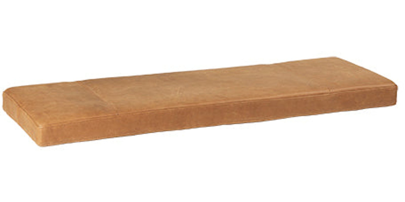 På billedet ser du variationen Japanese, Bakkebord med pude, Læder fra brandet Kristina Dam i en størrelse H: 6 cm. x B: 32 cm. x L: 95 cm. i farven Brun