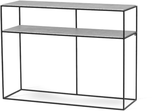 På billedet ser du variationen LIME, Konsolbord, Beton, Metal fra brandet Torkelson i en størrelse H: 86 cm. x B: 38 cm. x L: 115 cm. i farven Grå/Sort