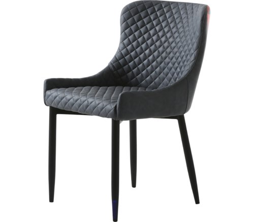 På billedet ser du variationen Ottowa, Spisebordsstol, Grå, PU læder fra brandet Unique furniture i en størrelse H: 82 cm. x B: 53 cm. x D: 62 cm. i farven Grå