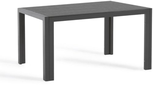 På billedet ser du variationen Sirley, Udendørs spisebord, metal fra brandet LaForma i en størrelse H: 75 cm. x B: 140 cm. x L: 70 cm. i farven Sort