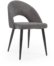 På billedet ser du variationen Mael, Spisebordsstol, Stof fra brandet LaForma i en størrelse H: 82 cm. x B: 46 cm. x L: 50 cm. i farven Grå/Sort