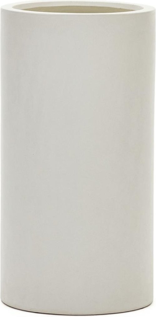 På billedet ser du variationen Aiguablava, Plantepotte, nordisk, moderne, cement fra brandet Laforma i en størrelse H: 80 cm. x B: 42 cm. x L: 42 cm. i farven Hvid