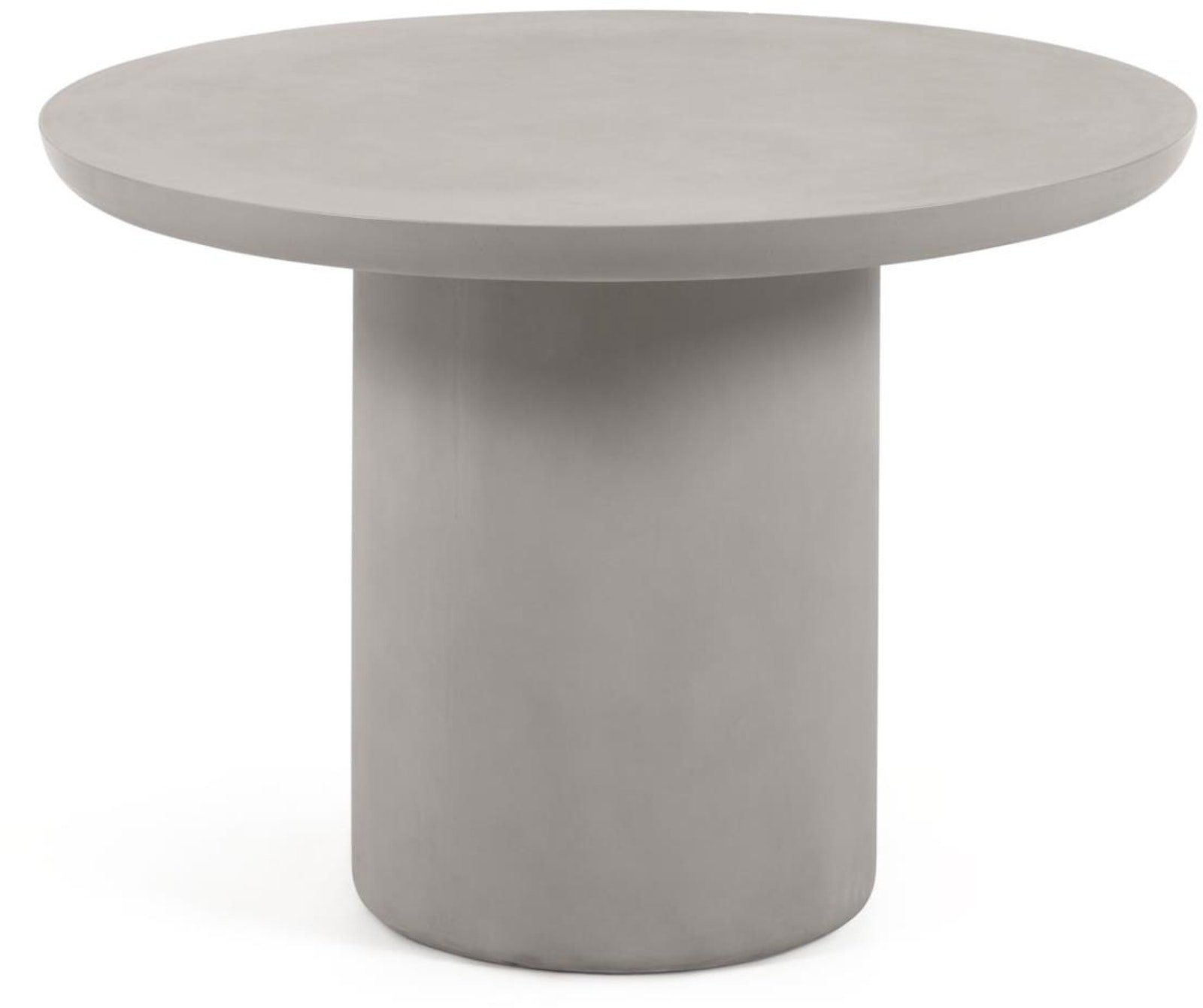 På billedet ser du variationen Taimi, Udendørs spisebord, Cement fra brandet LaForma i en størrelse H: 76 cm. x B: 110 cm. x L: 110 cm. i farven Natur