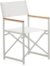 På billedet ser du variationen Llado, Udendørs stol, nordisk, moderne, metal fra brandet Laforma i en størrelse H: 91 cm. x B: 55 cm. x L: 58 cm. i farven Hvid/Natur