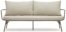 På billedet ser du variationen Bramant, 2-personers sofa, moderne, nordisk, metal fra brandet Laforma i en størrelse H: 68 cm. x B: 176 cm. x L: 76 cm. i farven Lilla