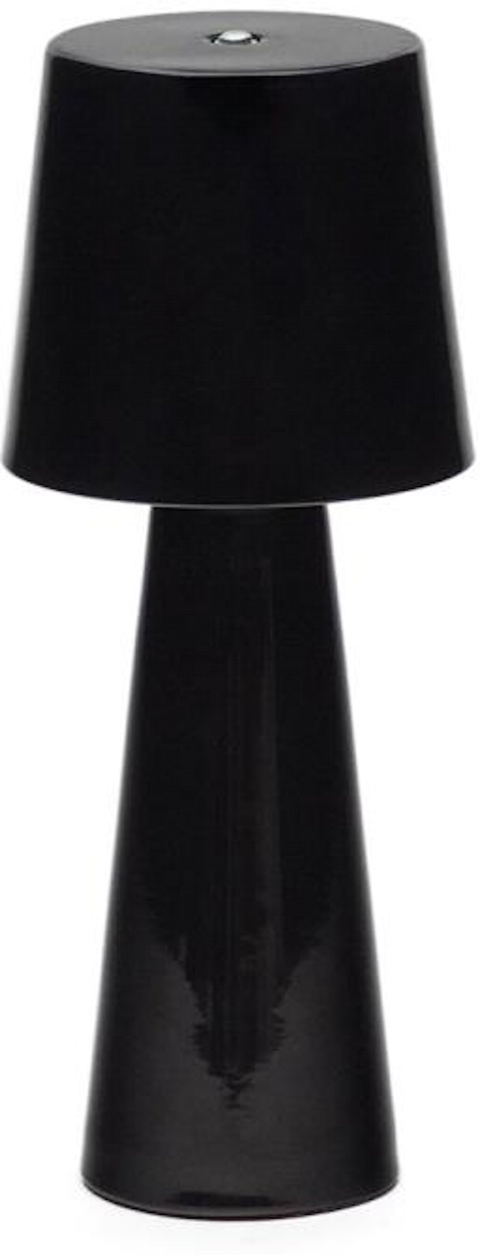Arenys, Bordlampe, moderne, nordisk, metal by Laforma (H: 25 cm. x B: 10 cm. x L: 10 cm., Sort)