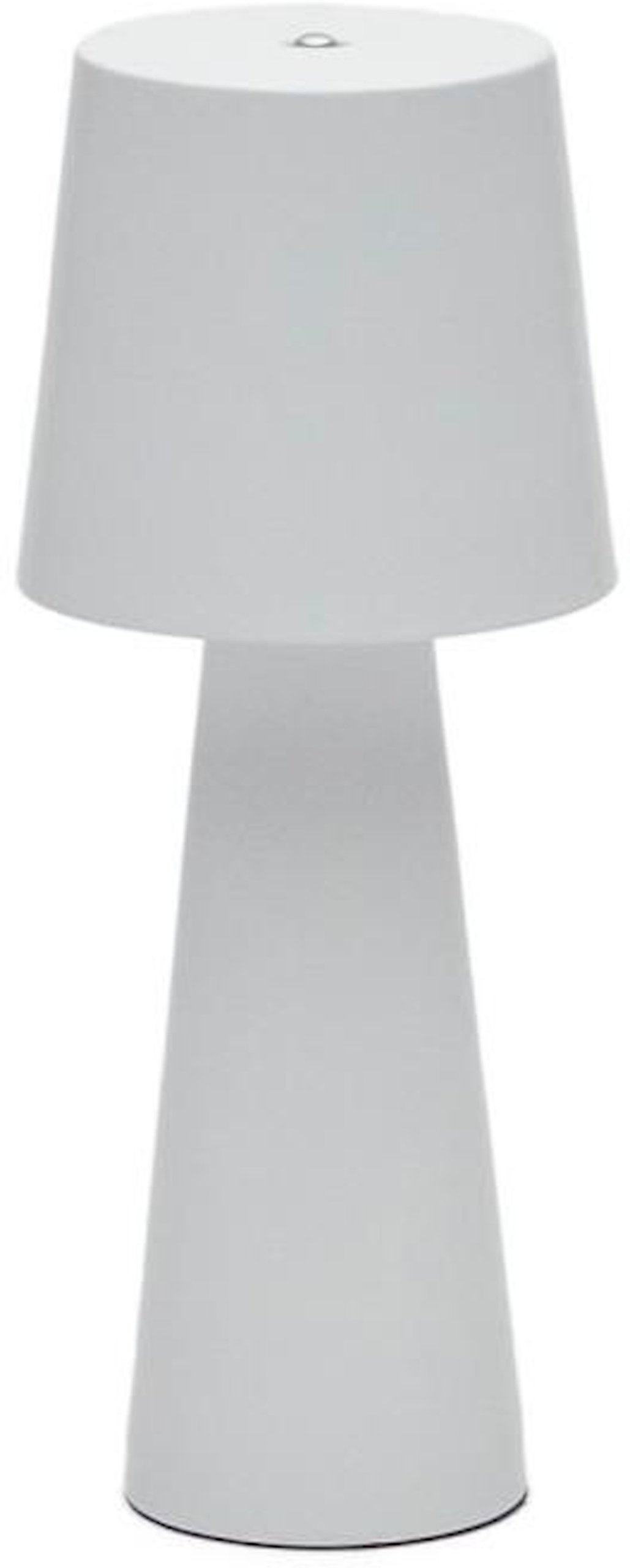 Arenys, Bordlampe, moderne, nordisk, metal by Laforma (H: 25 cm. x B: 10 cm. x L: 10 cm., Hvid)