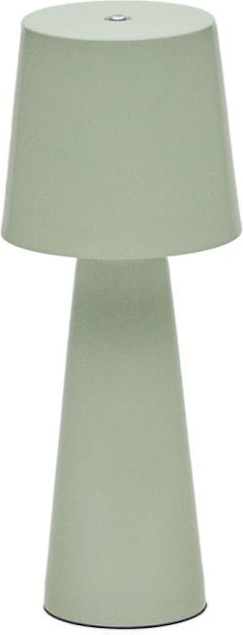 LAFORMA Arenys lille bordlampe med malet turkis finish