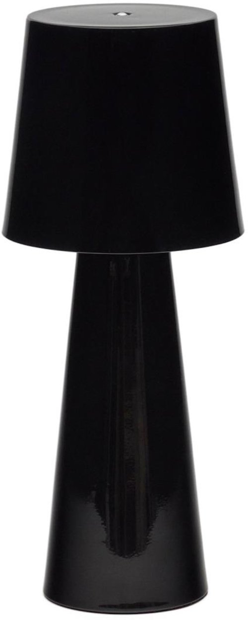 På billedet ser du variationen Arenys, Bordlampe, moderne, nordisk, metal fra brandet Laforma i en størrelse H: 40 cm. x B: 16 cm. x L: 16 cm. i farven Sort