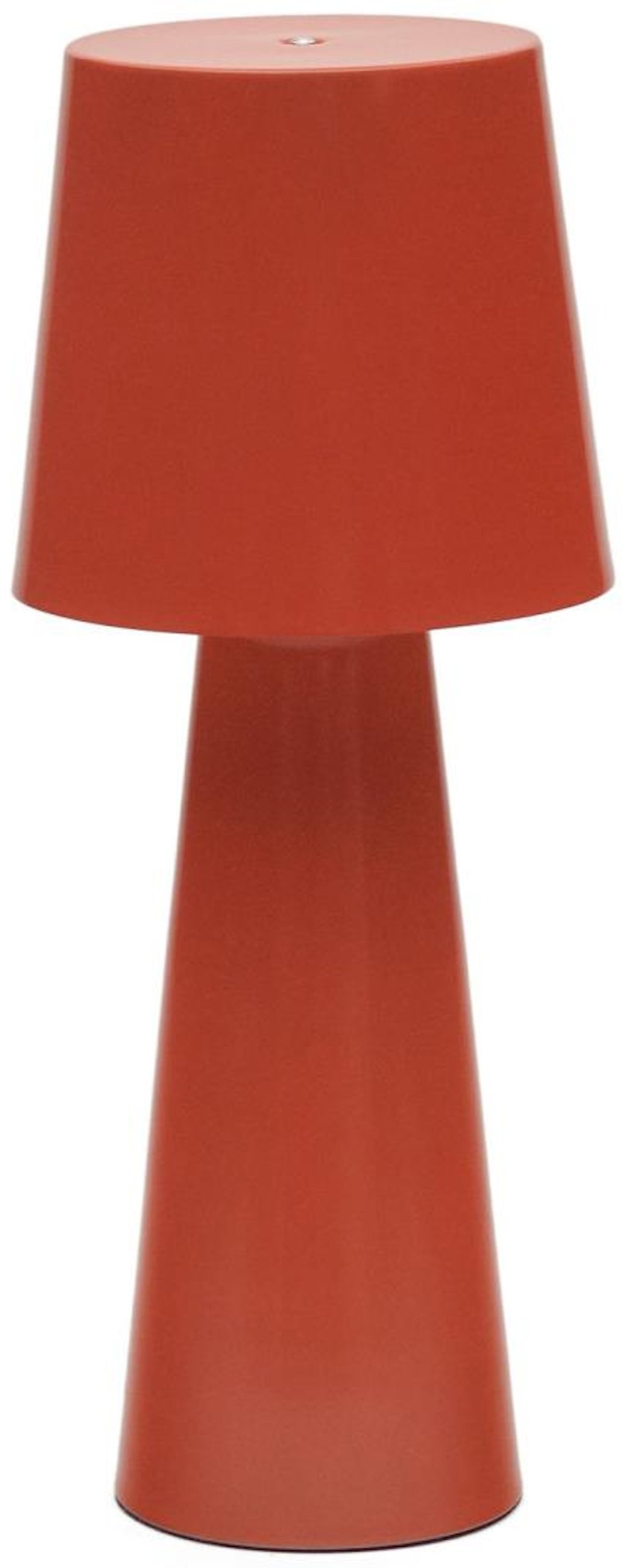 LAFORMA Arenys stor bordlampe med rødmalet finish